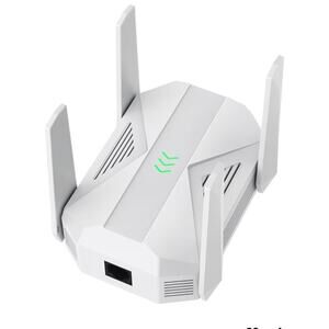 WiFi Extender Signal Booster with Gigabit Ethernet Port, WiFi Booster Dual-Band